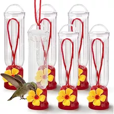 Juego De 6 Mini Comederos Colibríes Alambres Colgar, J...