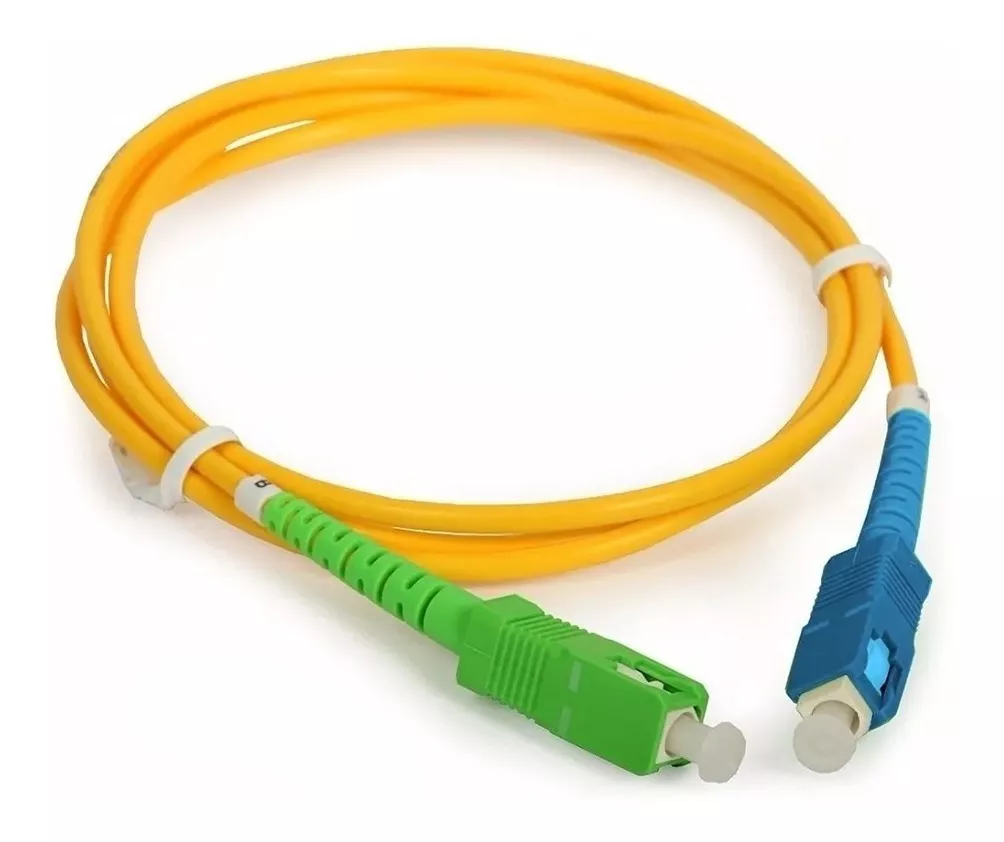 Cable Patch Cord Fibra Optica Sc/apc A Sc/upc 10mts 
