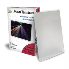 Micas Térmicas Ultra-rígidas Boflex 115x170mm 100pzs 10mil