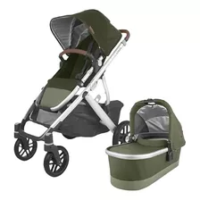 Carriola De Paseo Uppababy Vista V2 Hazel Con Chasis Color Plateado