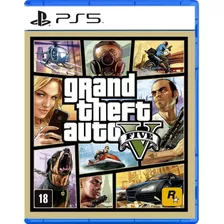 Jogo Gta 5 Grand Theft Auto V Para Ps5 Mídia Física