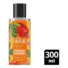 Sabonete Líquido Flor Do Cajueiro Lux Essências Brasil 300ml