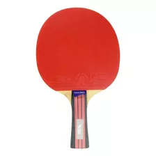 Raquete De Ping Pong Pista E Campo Equilíbrio Preta/vermelha