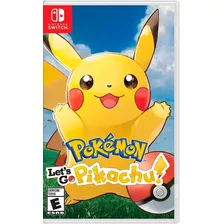 Pokémon Lets Go Pikachu - Nintendo Switch