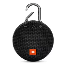 Bocina Jbl Clip 3 Portátil, Muy Práctica, Con Bluetooth, Waterproof, Color Midnight Black