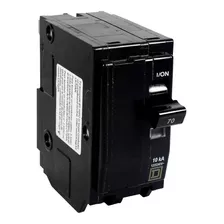 Breaker 2 Polos Squared Qo270 70 Amperes 120/240v