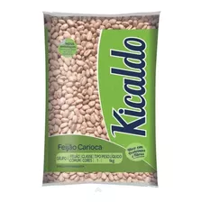 Feijão Carioca Kicaldo 1 Kg - Kit Com 3