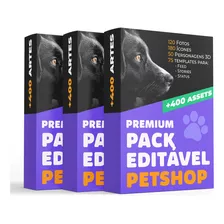 Premium Pack Editável Petshop: Templates Para Instagram