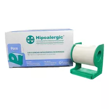 Cinta Hipoalergénica Microporosa C/ Racionador 5cm X 9m X 6u