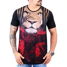 Kit 10 Camisas Longline Swag Masculinas Estampadas 