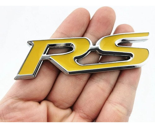 3d Metal Car Badge Para Compatible Con Honda Rs Logo Fit Foto 9