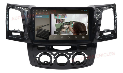 Coche Estreo Android Para Toyota Hilux 2008-2014 Carplay Bt Foto 3