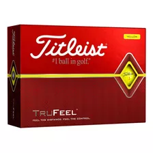 Pelotas Bolas De Golf Titleist Trufeel Ultra Suave Amarillo