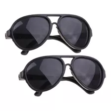 2 Par 25 Cm Boneca Ovais Óculos De Sol Eyewear Para Bonecas