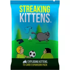 Exploding Kitten Expansion Streaking Kittens Juego De Mesa