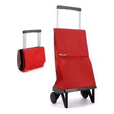 Carro De Mano Plegamatic Mf 2 Ruedas Plegable Color Rojo