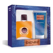 Estuche Denim Original: Fragancia 75ml + After Shave 75ml