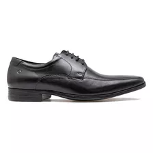 Sapato Blucher Plain Toe Democrata Metropolitan Metropolitan Prime 244101 De Couro Preto Design Liso 39 Br Para Adultos - Masculino