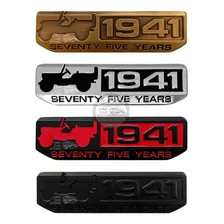 Logo Emblema 1941 Jeep Wrangler Grand Cherokee Compass