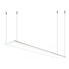 Lámpara Colgante Tipo Panel Led 120x15 Cm 25w 2200lm 220v X5