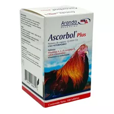 Ascorbol Plus Aranda 100 Tabletas Vitamínicas Para Aves