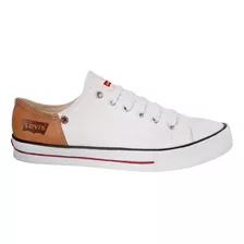 Tenis Casual Urbano Levi´s Blanco Para Dama