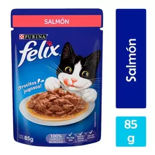 Alimento Húmedo Sobre Purina Felix Gato Adulto Salmón 85gr