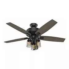 Hunter Fan Company 54189 Ventilador De Techo, 52 , Negro Ma