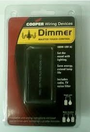 Dimmer # 6471bk Touch Mast 1000w - 120v Negro