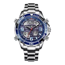 Relojes Fox Stainless Chronograph Quartz Para Hombre