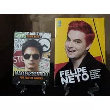 Livro Album Figurinhas Não Faz Faz Sentido Beijinhos Gi - Luccas Felipe Neto