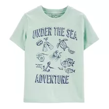 Camiseta Carters Menino Manga Curta Verão Infantil