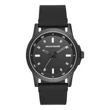 Reloj Hombre Skechers Robertson Color De La Correa Negro