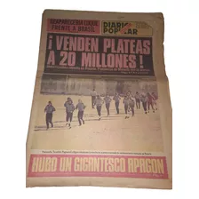 Mundial Argentina 78 Diario Popular Selección Rosario 13/6