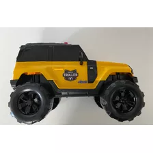 Miniatura Jipe Troller Xlt Branco Brinquedo