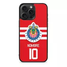 Funda Chivas De Guadalajara Con Nombre Numero Personalizada