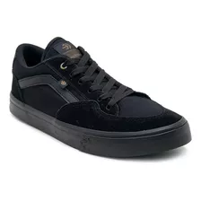 Tênis Casual Masculino Edge Low Bull Mef7014 Preto