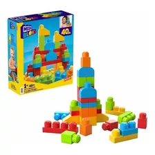 Fisher Price Mega Bloks Vamos A Construir! Mattel 40 Piezas