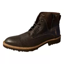 Bota Paruno De Piel Hombre P228791 Choco