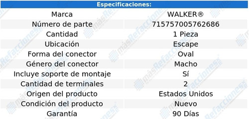 Sensor Cmp Escape Ford Edge V6 3.5l 07-18 Walker Foto 6