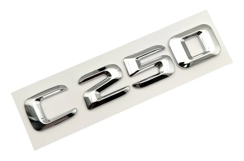 Letras Cromadas Insignia C180 4matic Para Mercedes-benz W205 Foto 7