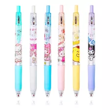 6 Bolígrafos Kawaii, Bolígrafos De Anime Para Gatitos, Tinta