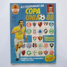 Álbum Figurinha Futebol Copa União 1988 Completo Excelente