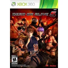 Jogo Xbox Dead Or Alive 5 Físico Original