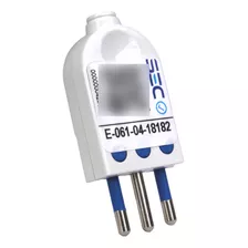 Enchufe Macho 2p+t 10a 250v Blanco ( 10 Unds)