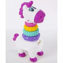 Brinquedo Eduactivo Unicórnio Baby Pony Empilhavel - Maral