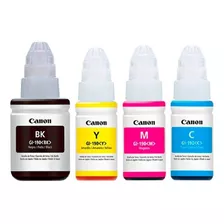 Tinta Canon 190 Original Kit X4 Para G2100 G3100 G4100