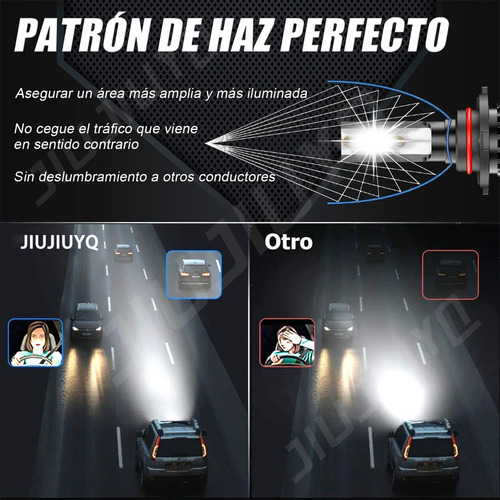 Dp Kit Faros Led 881 16000lm Para Chevrolet Haz Alta/baja Foto 3