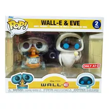 Funko Pop! 2-pack Cooler Wall-e & Bulb Eve Target Pronta Ent