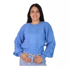 Sweater De Mujer Manga Globo - A113